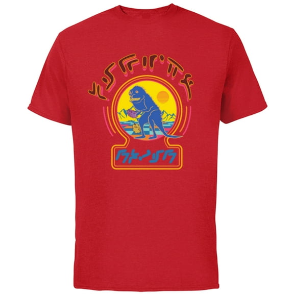 Marvel Guardians of the Galaxy Volume 3 Alien Creature Sign - Short Sleeve Cotton T-Shirt for Adults - Customized-Red