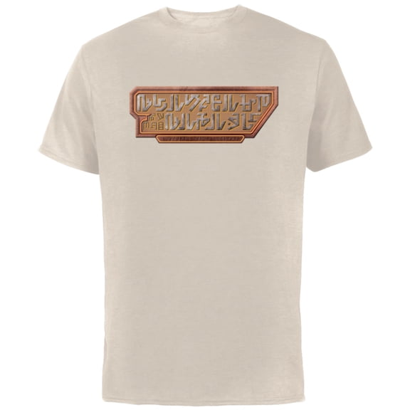 Marvel Guardians of the Galaxy Volume 3 Alien Logo Sign - Short Sleeve Cotton T-Shirt for Adults - Customized-Natural