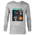 thumbnail image 1 of Marvel Guardians of the Galaxy Volume 3 Baby Rocket Panels - Long Sleeve T-Shirt for Men - Customized-Athletic Heather, 1 of 5