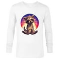 thumbnail image 1 of Marvel Guardians of the Galaxy Volume 3 Baby Rocket Raccoon - Long Sleeve T-Shirt for Men - Customized-White, 1 of 5