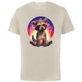 thumbnail image 1 of Marvel Guardians of the Galaxy Volume 3 Baby Rocket Raccoon - Short Sleeve Cotton T-Shirt for Adults - Customized-Natural, 1 of 5