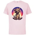 thumbnail image 1 of Marvel Guardians of the Galaxy Volume 3 Baby Rocket Raccoon - Short Sleeve Cotton T-Shirt for Adults - Customized-Soft Pink, 1 of 5