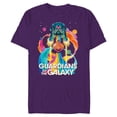 thumbnail image 1 of Marvel Guardians of the Galaxy Volume 3 Bowie Space Rainbow - Short Sleeve Blended T-Shirt for Adults - Customized-Purple, 1 of 5