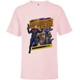 thumbnail image 1 of Marvel Guardians of the Galaxy Volume 3 Comic Style and Logo - Short Sleeve T-Shirt for Kids - Customized-Soft Pink, 1 of 5