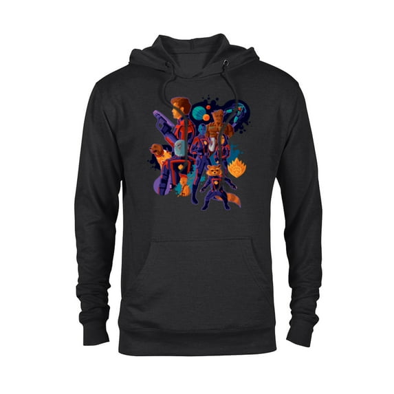 Marvel Guardians of the Galaxy Volume 3 Cosmic Team - Pullover Hoodie for Adults - Customized-Black