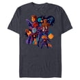 thumbnail image 1 of Marvel Guardians of the Galaxy Volume 3 Cosmic Team - Short Sleeve Blended T-Shirt for Adults - Customized-Navy Heather, 1 of 5