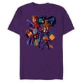 thumbnail image 1 of Marvel Guardians of the Galaxy Volume 3 Cosmic Team - Short Sleeve Blended T-Shirt for Adults - Customized-Purple, 1 of 5