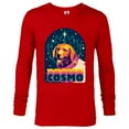 thumbnail image 1 of Marvel Guardians of the Galaxy Volume 3 Cosmo Album Retro - Long Sleeve T-Shirt for Men - Customized-New Red, 1 of 5