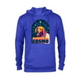 thumbnail image 1 of Marvel Guardians of the Galaxy Volume 3 Cosmo Album Retro - Pullover Hoodie for Adults - Customized-Royal, 1 of 5