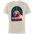 thumbnail image 1 of Marvel Guardians of the Galaxy Volume 3 Cosmo Album Retro - Short Sleeve Cotton T-Shirt for Adults - Customized-Natural, 1 of 5