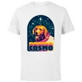 thumbnail image 1 of Marvel Guardians of the Galaxy Volume 3 Cosmo Album Retro - Short Sleeve Cotton T-Shirt for Adults - Customized-White, 1 of 5