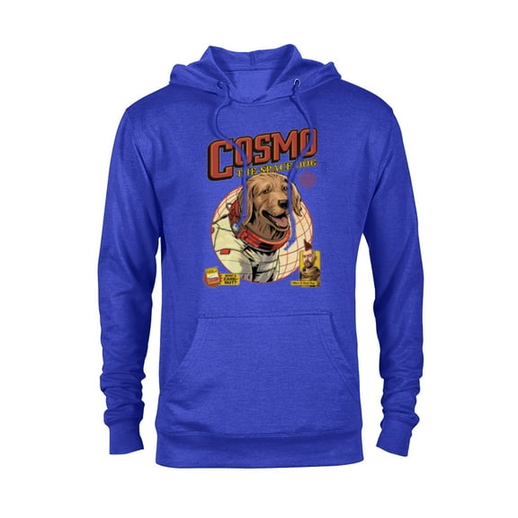Marvel Guardians of the Galaxy Volume 3 Cosmo the Space Dog - Pullover Hoodie for Adults - Customized-Royal