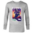 thumbnail image 1 of Marvel Guardians of the Galaxy Volume 3 Gamora Poster - Long Sleeve T-Shirt for Men - Customized-Athletic Heather, 1 of 5