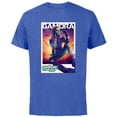 thumbnail image 1 of Marvel Guardians of the Galaxy Volume 3 Gamora Poster - Short Sleeve Cotton T-Shirt for Adults - Customized-Royal Heather, 1 of 5