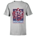 thumbnail image 1 of Marvel Guardians of the Galaxy Volume 3 Good to Have Friends - Short Sleeve T-Shirt for Kids - Customized-Athletic Heather, 1 of 5
