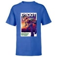 thumbnail image 1 of Marvel Guardians of the Galaxy Volume 3 Groot Poster - Short Sleeve T-Shirt for Kids - Customized-Royal, 1 of 5