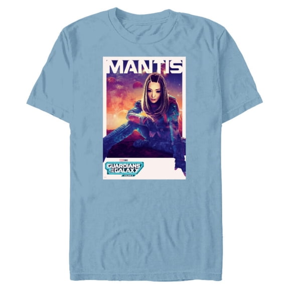 Marvel Guardians of the Galaxy Volume 3 Mantis Poster - Short Sleeve Blended T-Shirt for Adults - Customized-Ocean Blue