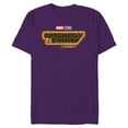 thumbnail image 1 of Marvel Guardians of the Galaxy Volume 3 Movie Logo - Short Sleeve Blended T-Shirt for Adults - Customized-Purple, 1 of 5