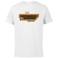 thumbnail image 1 of Marvel Guardians of the Galaxy Volume 3 Movie Logo - Short Sleeve Cotton T-Shirt for Adults - Customized-White, 1 of 5