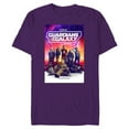 thumbnail image 1 of Marvel Guardians of the Galaxy Volume 3 Movie Poster - Short Sleeve Blended T-Shirt for Adults - Customized-Purple, 1 of 5