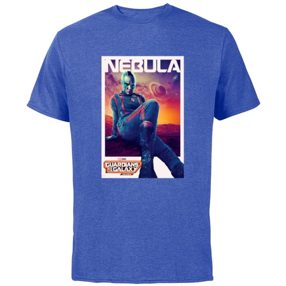 Marvel Guardians of the Galaxy Volume 3 Nebula Poster - Short Sleeve Cotton T-Shirt for Adults - Customized-Royal Heather