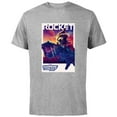 thumbnail image 1 of Marvel Guardians of the Galaxy Volume 3 Rocket Poster - Short Sleeve Cotton T-Shirt for Adults - Customized-Athletic Heather, 1 of 5