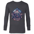 thumbnail image 1 of Marvel Guardians of the Galaxy Volume 3 Team Action Bowie - Long Sleeve T-Shirt for Men - Customized-Charcoal Heather, 1 of 5