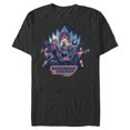 thumbnail image 1 of Marvel Guardians of the Galaxy Volume 3 Team Action Bowie - Short Sleeve Blended T-Shirt for Adults - Customized-Dark Heather, 1 of 5