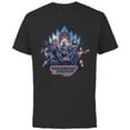 thumbnail image 1 of Marvel Guardians of the Galaxy Volume 3 Team Action Bowie - Short Sleeve Cotton T-Shirt for Adults - Customized-Black, 1 of 5