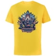 thumbnail image 1 of Marvel Guardians of the Galaxy Volume 3 Team Action Bowie - Short Sleeve Cotton T-Shirt for Adults - Customized-Yellow, 1 of 5