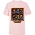 thumbnail image 1 of Marvel Guardians of the Galaxy Volume 3 Team Alien Logo - Short Sleeve T-Shirt for Kids - Customized-Soft Pink, 1 of 5