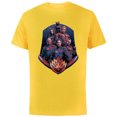thumbnail image 1 of Marvel Guardians of the Galaxy Volume 3 Team with Badge - Short Sleeve Cotton T-Shirt for Adults - Customized-Yellow, 1 of 5