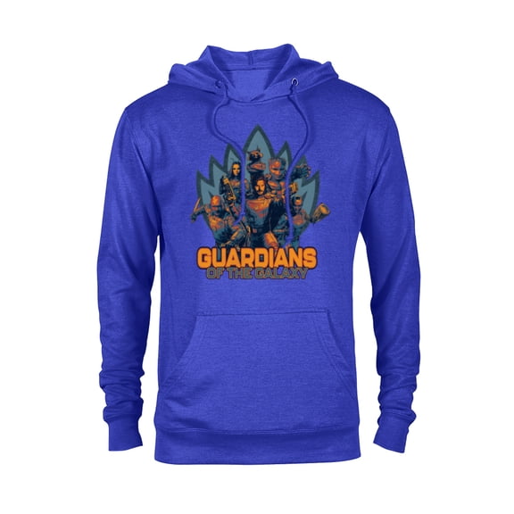 Marvel Guardians of the Galaxy Volume 3 Team with Crest - Pullover Hoodie for Adults - Customized-Royal
