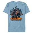 thumbnail image 1 of Marvel Guardians of the Galaxy Volume 3 Team with Crest - Short Sleeve Blended T-Shirt for Adults - Customized-Ocean Blue, 1 of 5
