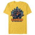 thumbnail image 1 of Marvel Guardians of the Galaxy Volume 3 Team with Crest - Short Sleeve Blended T-Shirt for Adults - Customized-Yellow, 1 of 5