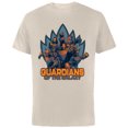 thumbnail image 1 of Marvel Guardians of the Galaxy Volume 3 Team with Crest - Short Sleeve Cotton T-Shirt for Adults - Customized-Natural, 1 of 5