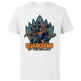 thumbnail image 1 of Marvel Guardians of the Galaxy Volume 3 Team with Crest - Short Sleeve Cotton T-Shirt for Adults - Customized-White, 1 of 5