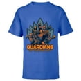 thumbnail image 1 of Marvel Guardians of the Galaxy Volume 3 Team with Crest - Short Sleeve T-Shirt for Kids - Customized-Royal, 1 of 5