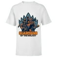 thumbnail image 1 of Marvel Guardians of the Galaxy Volume 3 Team with Crest - Short Sleeve T-Shirt for Kids - Customized-White, 1 of 5