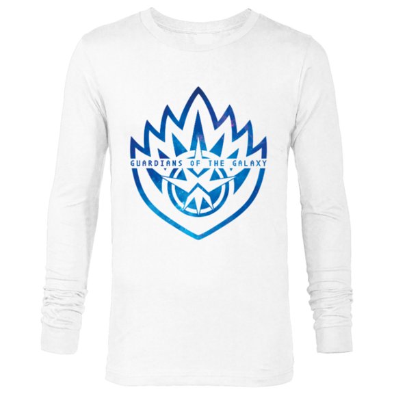 Marvel Guardians of the Galaxy Volume 3 Uniform Icon Symbol - Long Sleeve T-Shirt for Men - Customized-White