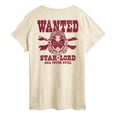thumbnail image 1 of Marvel Guardians of the Galaxy - Wanted Star Lord - Women's Short Sleeve Graphic T-Shirt, 1 of 4