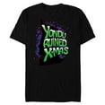 thumbnail image 1 of Marvel Guardians of the Galaxy Yondu Ruined Christmas - Short Sleeve Blended T-Shirt for Adults - Customized-Black, 1 of 5