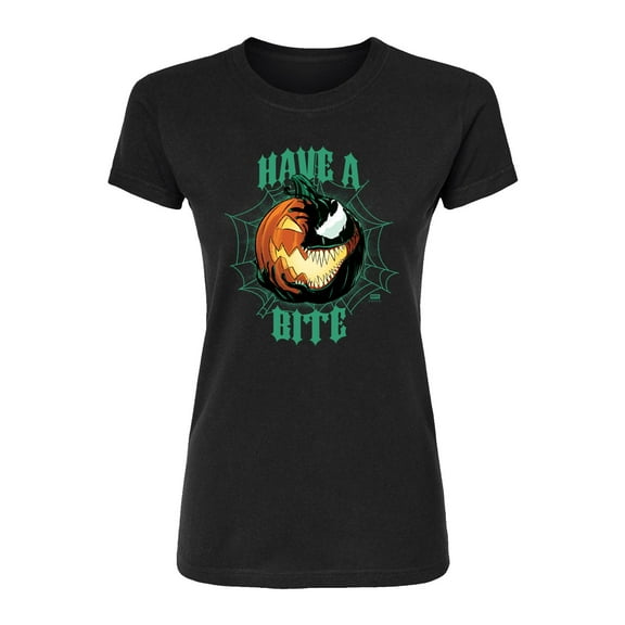 Marvel - Have A Bite  - Juniors Fitted Graphic T-Shirt