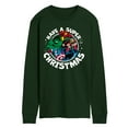 thumbnail image 1 of Marvel - Have A Super Christmas Avengers - Men's Long Sleeve Graphic T-Shirt, 1 of 3