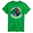 thumbnail image 1 of Marvel - Have A Super Christmas Avengers - Men's Short Sleeve Graphic T-Shirt, 1 of 4