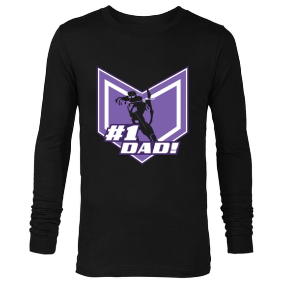 Marvel Hawkeye Arrow #1 Dad Father’s Day - Long Sleeve T-Shirt for Men - Customized-Black