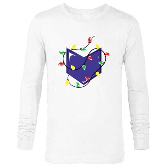 Marvel Hawkeye Arrow Holiday Lights - Long Sleeve T-Shirt for Men – Customized-White