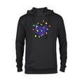 thumbnail image 1 of Marvel Hawkeye Arrow Holiday Lights - Pullover Hoodie for Adults – Customized-Black, 1 of 5