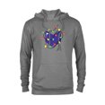 thumbnail image 1 of Marvel Hawkeye Arrow Holiday Lights - Pullover Hoodie for Adults – Customized-Graphite Heather, 1 of 5