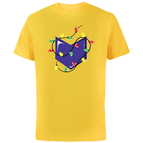 Marvel Hawkeye Arrow Holiday Lights - Short Sleeve Cotton T-Shirt for Adults - Customized-Yellow